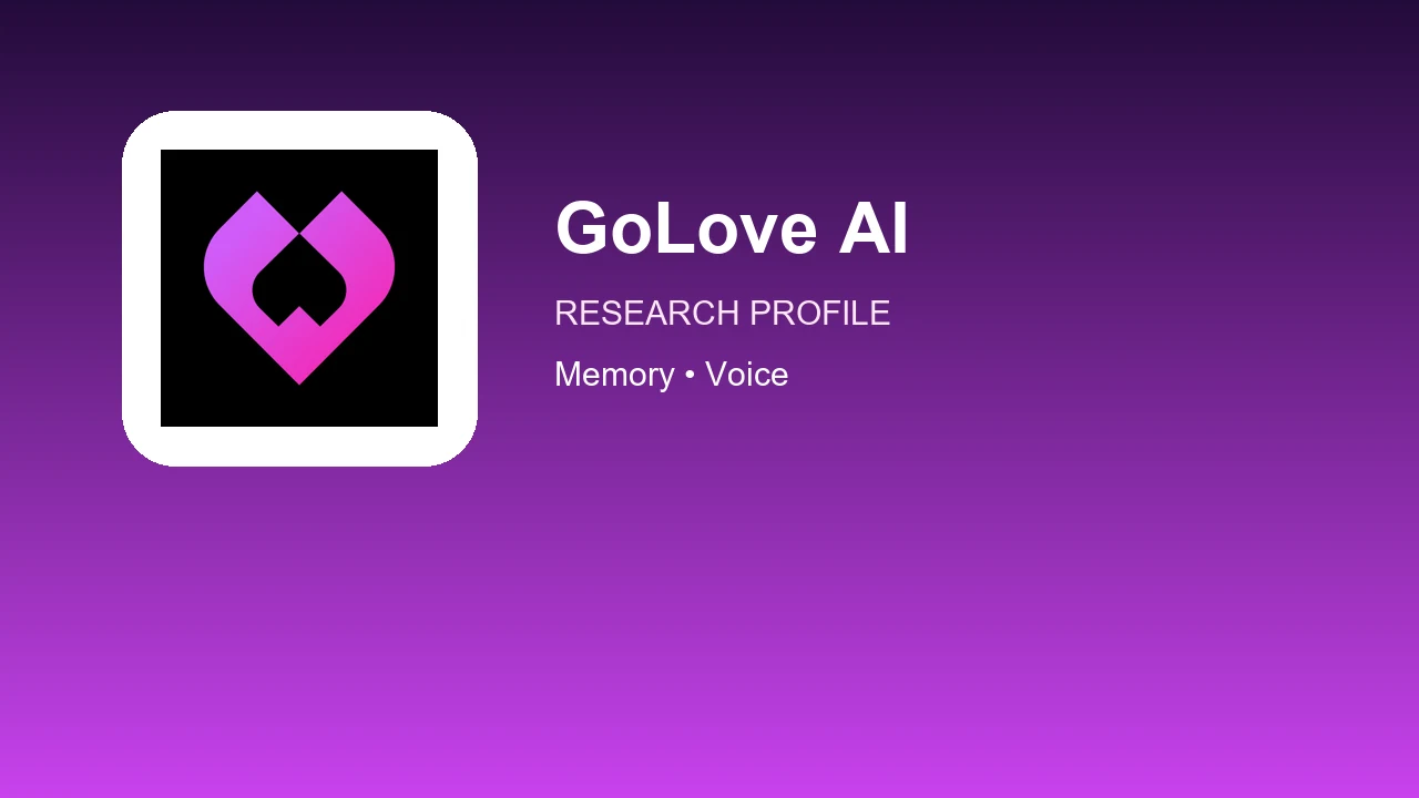GoLove AI source-based editorial card