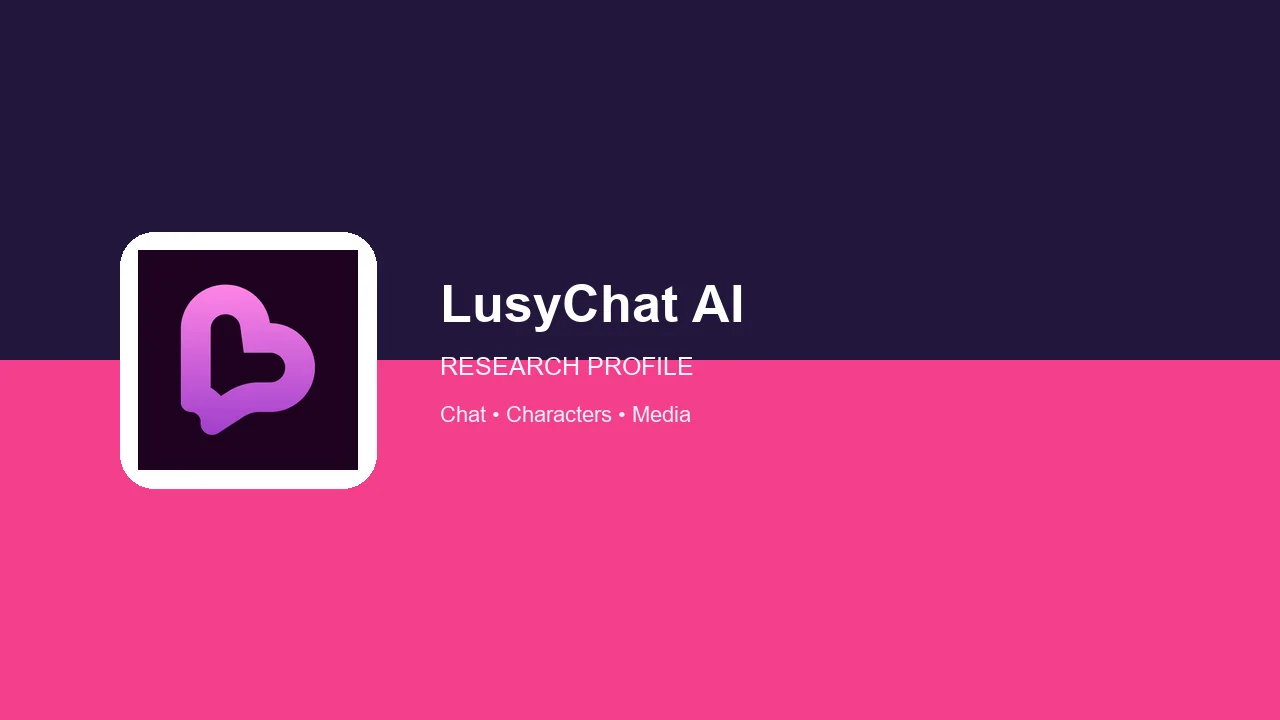 LusyChat AI editorial research card