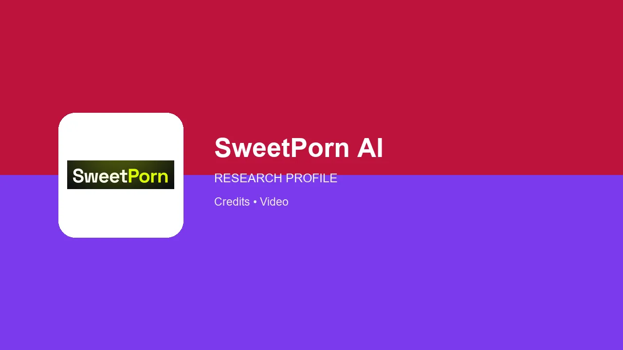 SweetPorn AI editorial research card